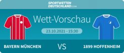 Bayern Hoffenheim Wett-Tipp Quoten Bundesliga