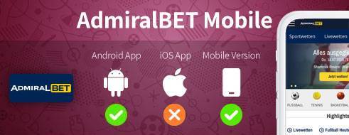 Admiral Sportwetten App Mobile