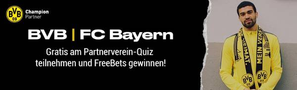 Bwin Quiz Dortmund - Bayern Freebets