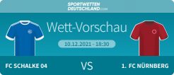 Wett Vorschau Schalke Nürnberg Wetten Quoten Angebote