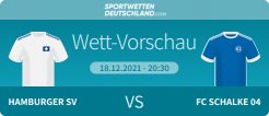 HSV - Schalke Quotenvergleich Wetten Prognose Tipp