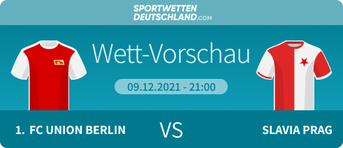 Union Berlin - Slavia Prag Wett-Tipp Quoten Angebote