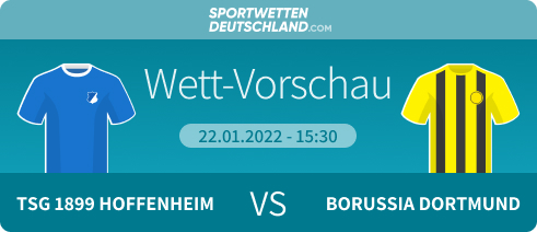 Hoffenheim Dortmund Quotenvergleich Wett Tipp Prognose Angebote