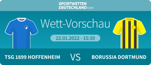 Hoffenheim Dortmund Quotenvergleich Wett Tipp Prognose Angebote