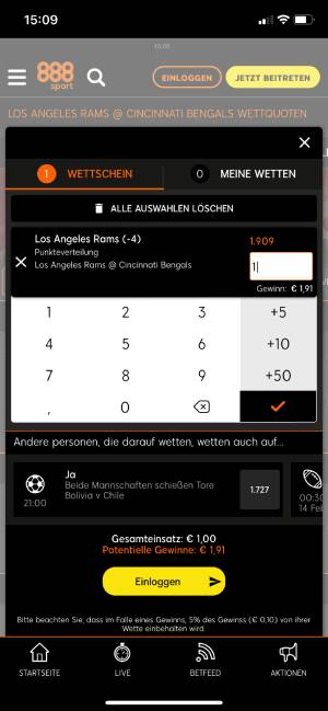 888sport apk Android App iOS Mobilversion Wettschein