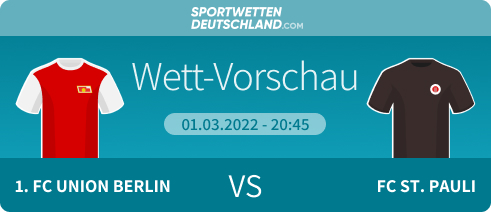 union berlin st pauli quotenvergleich prognose wett tipp dfb pokal viertelfinale