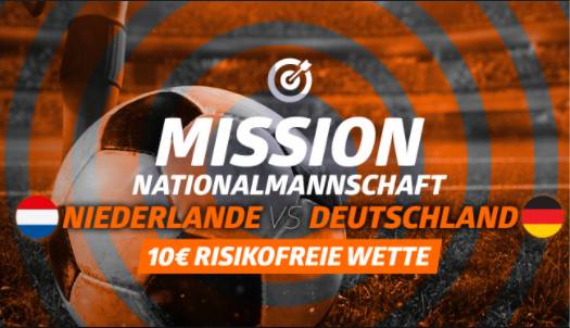 Betano risikofreie Wette Holland Deutschland DFB-Test