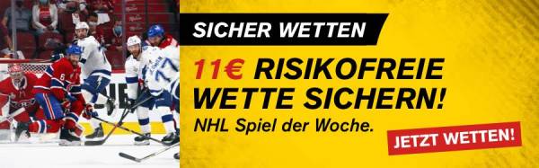Interwetten Cashback Wette risikofreie NHL Wette ohne Risiko