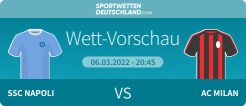 Napoli - Milan Quotenvergleich Prognose Wett-Tipp