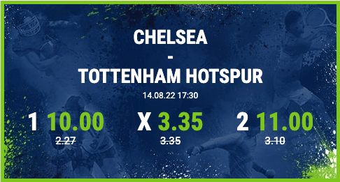 Chelsea - Tottenham erhöhte Quoten Bet at home