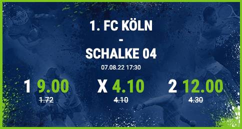 Bet at home erhöhte Quoten Köln - Schalke
