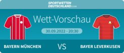 Bayern - Leverkusen Wett-Tipp Prognose Vorschau