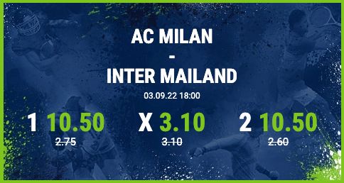 Milan - Inter Top Quoten Mailänder Derby Wetten Bet at home