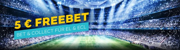 Europapokal Freebet CL EL ECL Merkur Sports Cashpoint