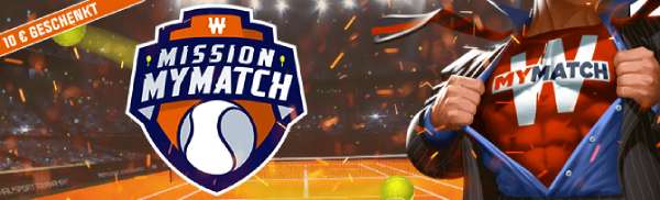 Winamax Mission MyMatch Tennis Freebet