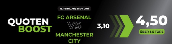 happybet verbesserte arsenal man city quote