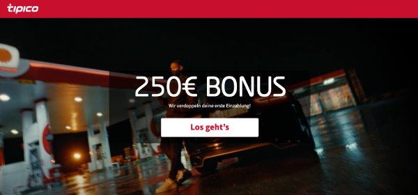 Tipico Österreich 250 Euro Wettbonus